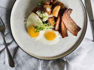 Dining at Edson Hill - Eggs & Bacon