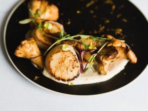 Dining at Edson Hill - Scallops