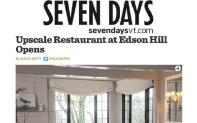 The Edson Hill Dining Room Debut