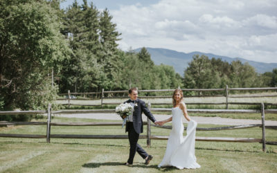 Alex and Dave’s Elegant Tented Wedding in Stowe, Vermont