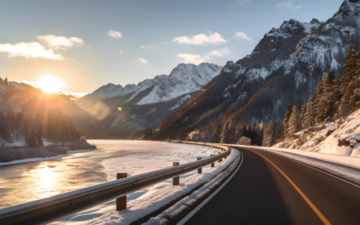 Best Scenic Winter Drives Around Vermont